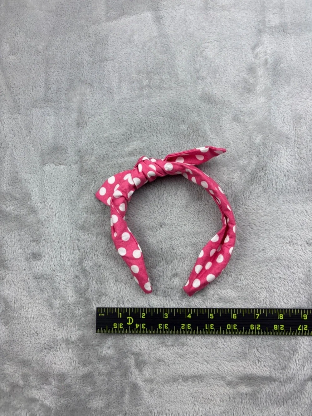 Disney Minnie Mouse Top Knot Headband Adult Size